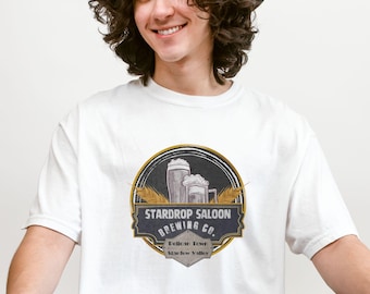 Bière Stardew Valley Stardrop Saloon Keg Cadeau Stardew Anniversaire bière de joueur Cadeau de joueur confortable pour joueur amateur de bière T-shirt Stardew Valley