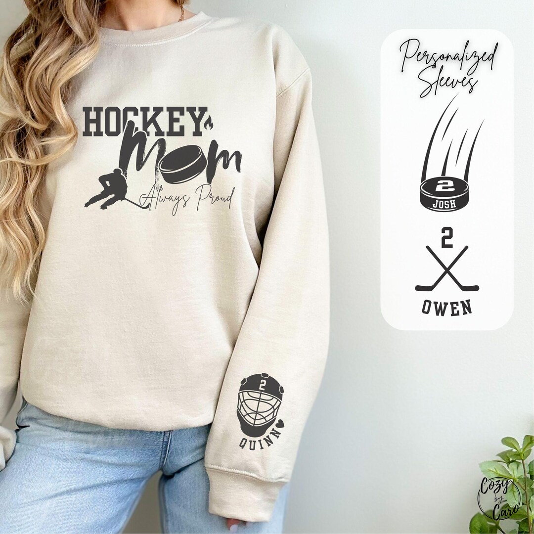 Small Town Hockey Mom Crewneck Sweatshirt – Rustic Girls