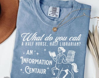 Funny Librarian Shirt, Library Science Grad, Library Appreciation Tee DND School Librarian Gift, Bookkeeper Reading Lover Joke Shirt for Her
