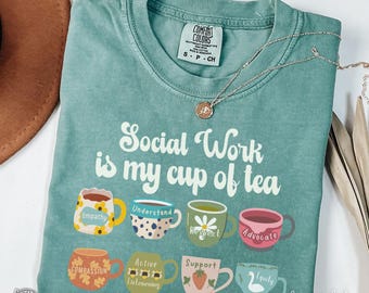 Social Worker Shirt,  New Social Worker Gift, School Social Worker Shirt, Coworker Lsw Gift, Msw Gift, Lcsw Gift, Grad Student LMSW Tee