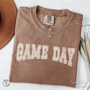 Game Day Retro Shirt, Comfort Colors Gameday T-Shirt, Sports Fan Shirt, Coach Apparel, Sports Team Gift, Baseball, Basketball, Hockey, Rugby