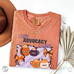 Halloween Advocacy Shirt, Fall Social Justice Accessibility TShirt, Inclusion Diversity Tee, Sped Teacher T-Shirt, Autumn Advocate Shirt