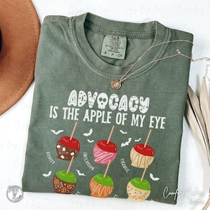 Halloween Advocacy Shirt, Fall Social Justice Accessibility TShirt, Inclusion Diversity Tee, Sped Teacher T-Shirt, Autumn Advocate Shirt