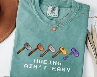 Stardew Valley Shirt, Funny Stardew Tee, Museum Pelican Town TShirt, Gift Stardew Farmer Meme, Hoeing Star Dew Humor Comfort Colors T-Shirt