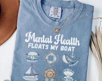 Lustiges Shirt für psychische Gesundheit, ADHD Angst T-Shirt, Rat für psychische Gesundheit, Sozialarbeiter, Bewusstsein für psychische Gesundheit, Psych grad, Psychologe