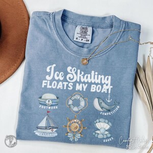 Ice Skater TShirt, Cute Figure Skater Gift, Skating Coach T-Shirt, Ice Dance Judge Tee, Adult Skating Tee, Funny Ice Skating Saying Shirt