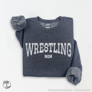 Wrestling Mom Sweatshirt, Gift for Wrestling Mom Shirt, Wrestling Mama Sweater, Girls Wrestling Mother, Gift for Her, Sports Mom Clothes