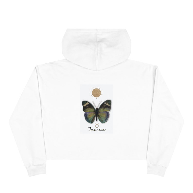 Crop Hoodie Taurus Queen image 2