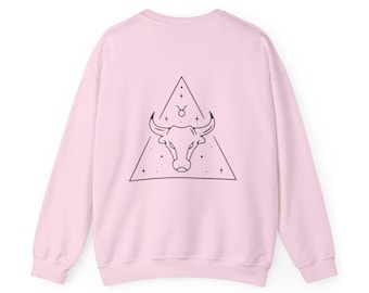 Taurus Queen Zodiac Sign Unique Cute Star Sign Fun Sweatshirts For Ladies Birthday Gift Sweater