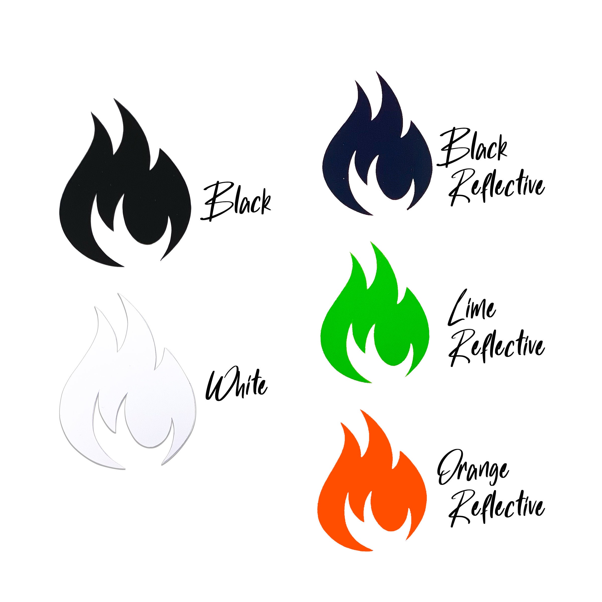 Oracal Vinyl Wolf Paw Sticker Decal For Car Motorcycle Helmet - Multicolor French Made