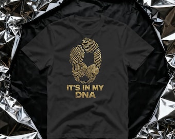 Youth Soccer DNA Shirt, Custom Performance Tee, Personalized Game Day Apparel