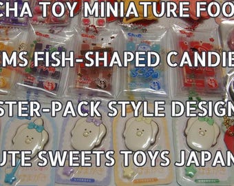 Materiali per il fai da te: Gachapon Capsule Toy Charms: cibo, per progetti, fai da te o collezionismo.