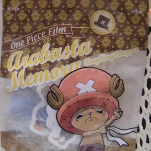 Cartão de mensagem One Piece Chopper Memo Ichiban Kuji Japão
