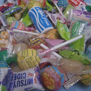 Bonbon, Lutscher-Mix, Bonbons, hi-chew, gummiartig, Bonbontüte / Ramune / Candy Box, japanisch
