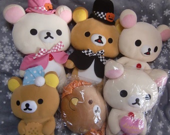 Korilakkuma Rilakkuma Peluche Bambola Giocattolo Animale di Pezza Personaggio Anime