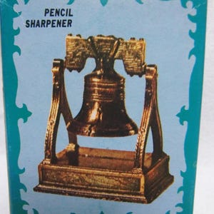 Miniatyr Liberty Bell pennvässare souvenir från Gettysburg
