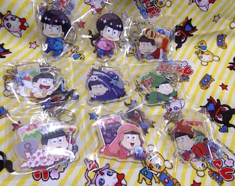 Osomatsu san Anime Acrylic Keychain – Choose Your Character