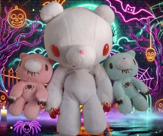 グルーミーベア グルーミー GLOOMY ぬいぐるみ ハロウィン パンプキン グルーミーベア グルーミー GLOOMY ぬいぐるみ ハロウィン