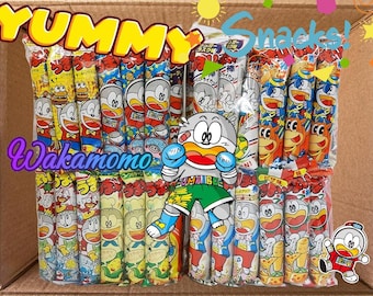 Przekąska Umaiwa International Treats Mix: Pudełko z przekąskami z japońskiej kukurydzy dmuchanej Przekąski na przyjęcie