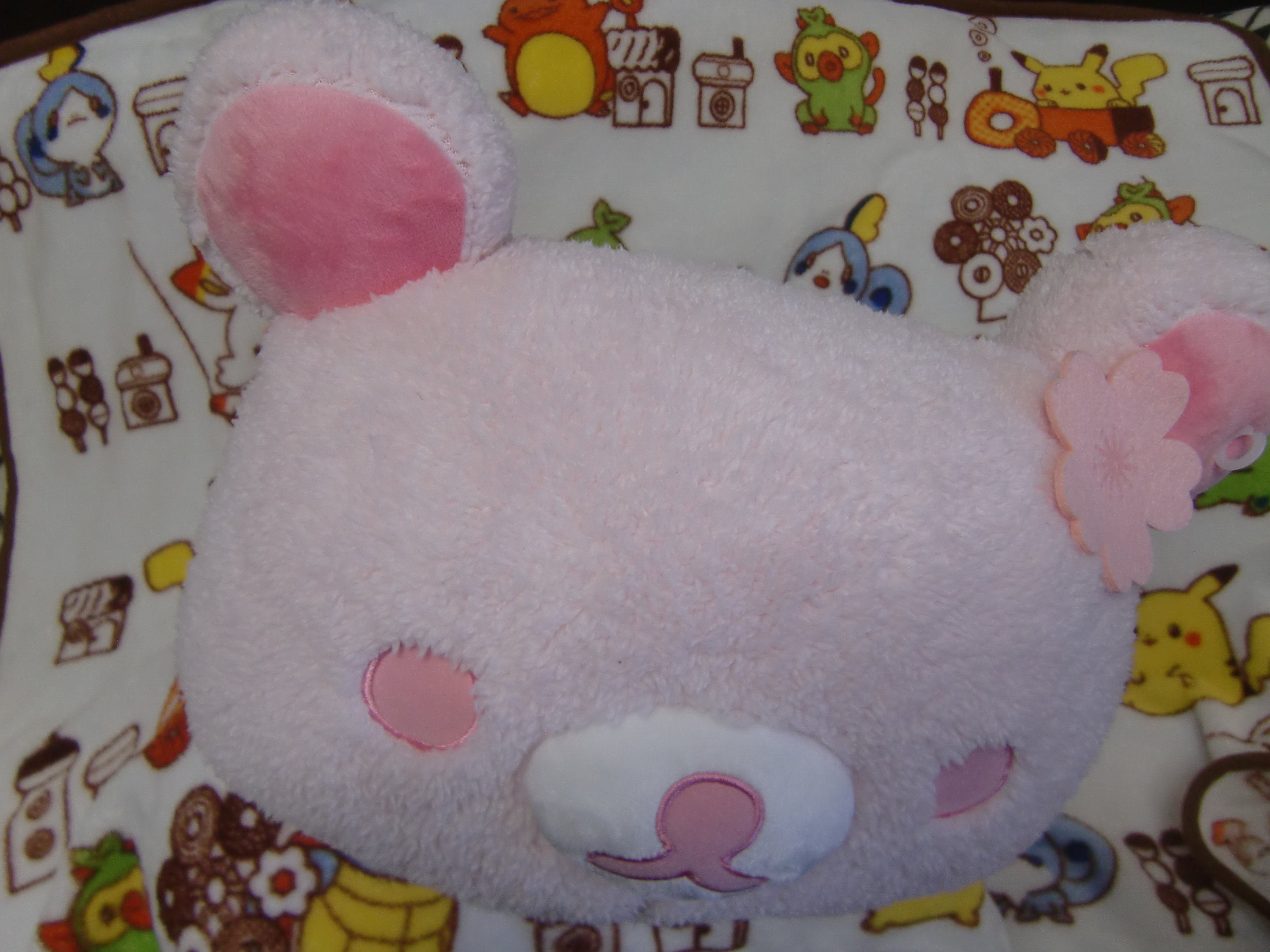 Korilakkuma Pink rilakkuma Plush Toy Doll Big Rare Stuffed Animal Etsy UK