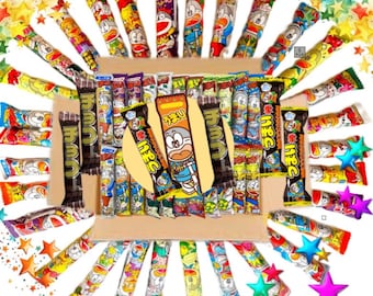 Reserved for INKA private CUSTOMER ORDER Party Japanese Snack Umaibo Umaiwa Mix: 84 Pcs Puffed Corn Treat Box