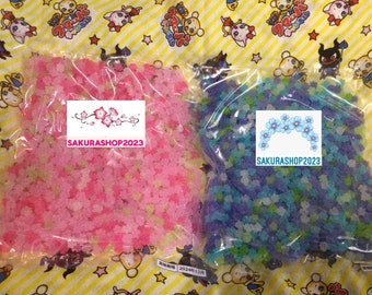 Konpeito Japanese Twinkle Star Candy Wasurenagusa : Myosotis /forget-me-not/ Sakura cherry blossom 500gr pack/Conpeito colorful sweets bag