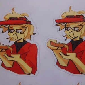 Pegatinas de Roblox Forsaken y pegatinas de presión para álbumes de recortes, pegatinas para manualidades y regalos. Elliot 2