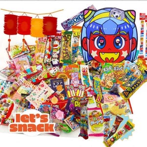 Japansk godislåda: Asiatiska godsaker, födelsedagspresent (personlig mixförfrågan)