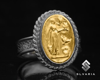 アフロディーテリング、ブラック酸化リング、ツートンリング、古代