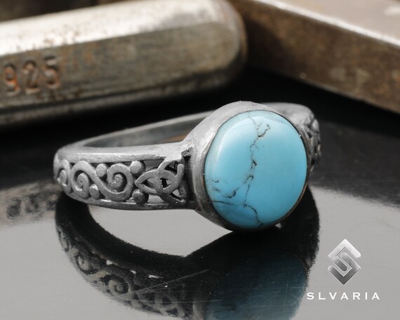 酸化925シルバー天然ブルーターコイズクリスタルトリケトラ