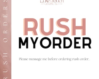 Rush My Order