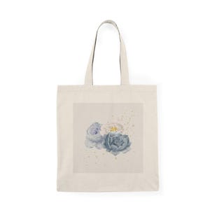 Elegante Blumentragetasche, umweltfreundliche Einkaufstasche, Geschenk für Gartenliebhaber, Sommer-Accessoire, nachhaltige Tasche für jeden Anlass