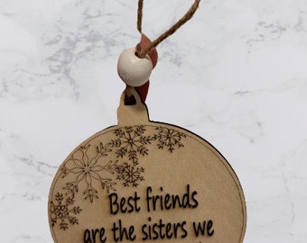 Best Friends Christmas Ornament
