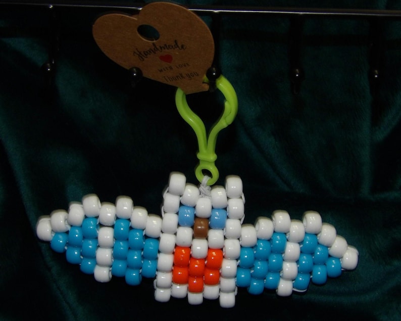 Llaveros Kandi Bat, prefabricados o personalizados, accesorio de cuentas de poni con forma de murciélago FredJonesInspired