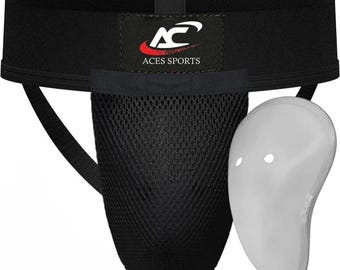 Gel Padded Groin Guard: Boxing MMA Training Protective Cup