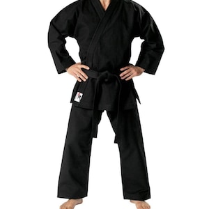 Adult Kids Karate Aikido UNIFORM SUITS with free BELT, uniform for taekwondo, martial Art