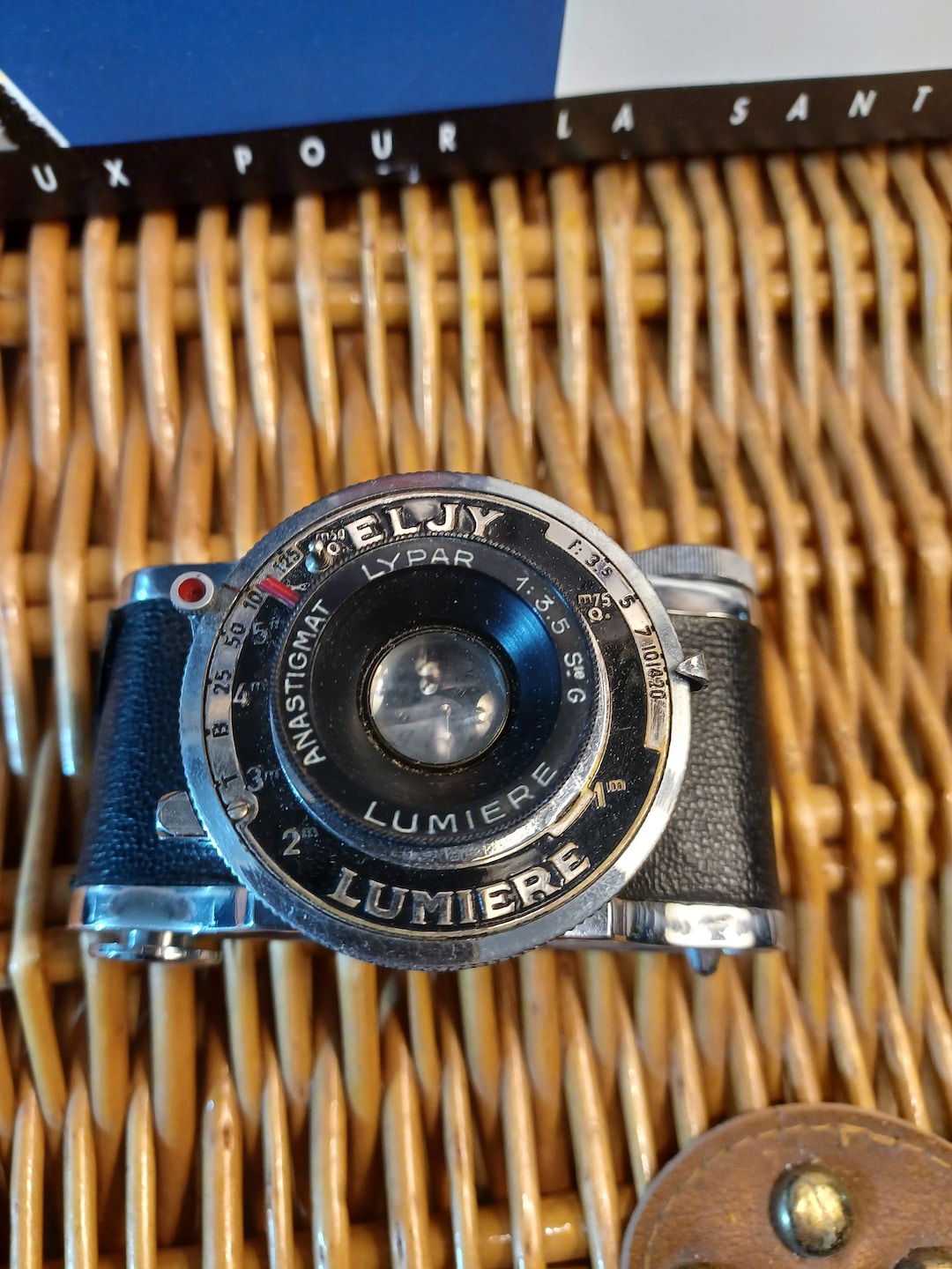 Antique Subminiature Film Camera Eljy Lumiere Etsy