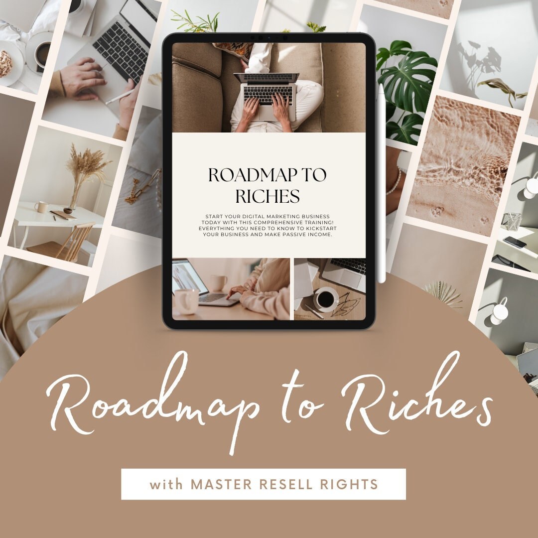 Roadmap to Riches W/ Master Resell Rights: Learn & Earn Profits Online ...