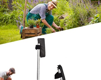 Meilleur cadeau Genouillère pour jardiner Soutien de la cheville, s'agenouiller pour le jardin et s'asseoir pour protéger vos genoux et prévenir les engourdissements des jambes et des pieds