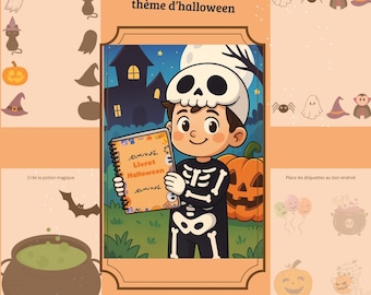Halloweenhäfte för 18 månader - 3 år