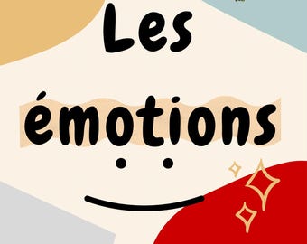 PDF activity booklet for children: Emotions (ages 2-5)