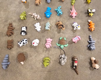 3d printed mini animal assortment