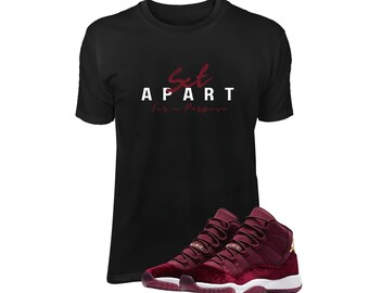 T-shirt chrétien pour femme T-shirt femme chrétienne cadeau pour sa chemise de message chrétien pour maman Set Apart for a Purpose
