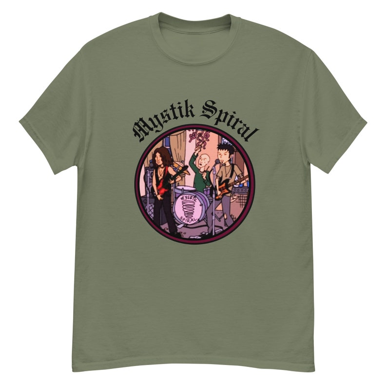 Mystik Spiral Daria Tshirt Daria TV Show T shirt for Daria Fan gift for Gen X shirt Trent Lane shirt