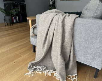 Ullfilt, Merinoullfilt, Mjuk och mysig ullfilt 140 x 200 cm. Mysigt sovrum, Vardagsrumsfilt, Present till hemmet