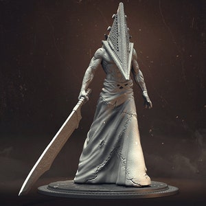 Silent Hill Pyramid Head 3D Unpainted Figure Model GK Blank Kit New Hot Toy  In S