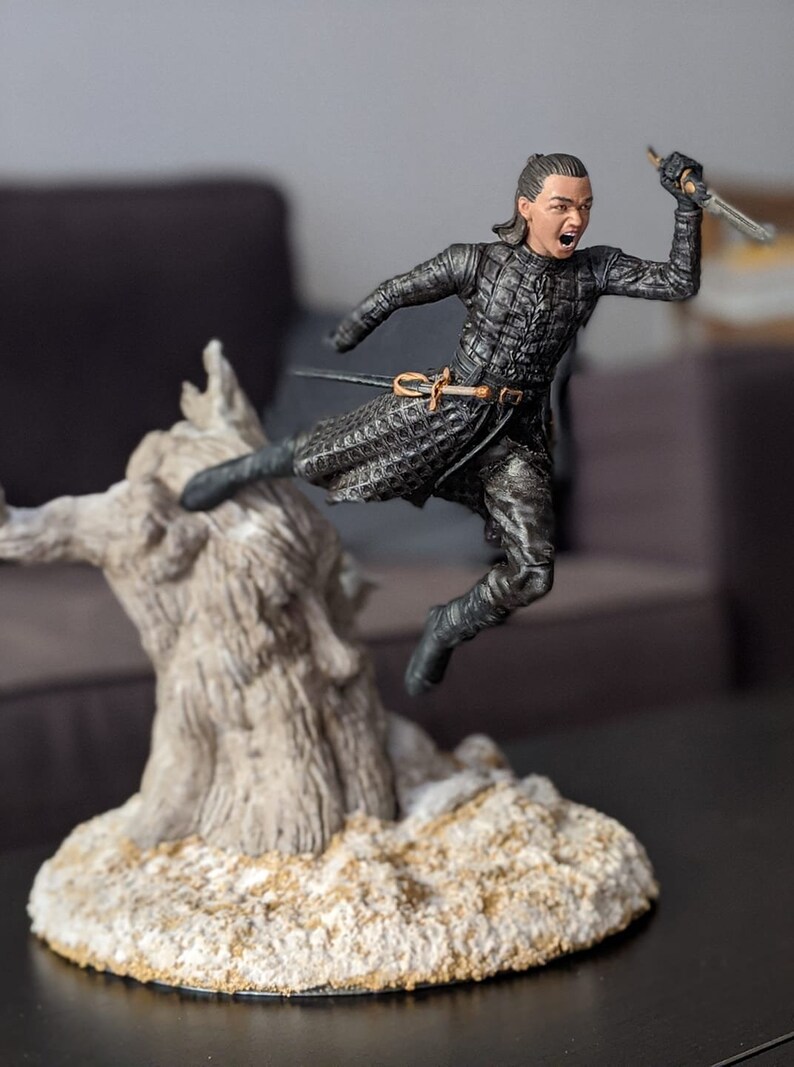 Arya Stark STL Arya Stark 3D Model Arya Stark 3D Print - Etsy