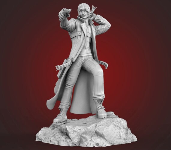 devil may cry 3 jackpot statue dante and vergil busts for 3d prinitng  Modelo de Impressão 3D