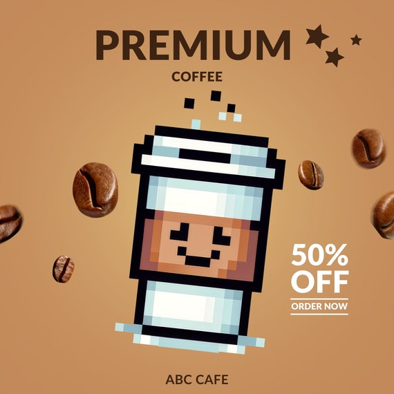 8-bit Coffee Pixel Art Collection - 30 Pngs Transparent Background for  Digital Download, Pixel Art Coffee PNG, Retro Game Style Clipart - Etsy