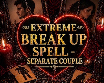 EXTREM Separationsritual - Separera Par - Separation & Distans - Casting Samma Dag